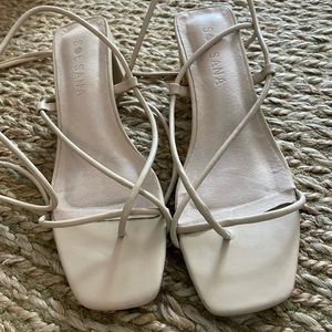 Sol Sana Cameo Heel in Nude